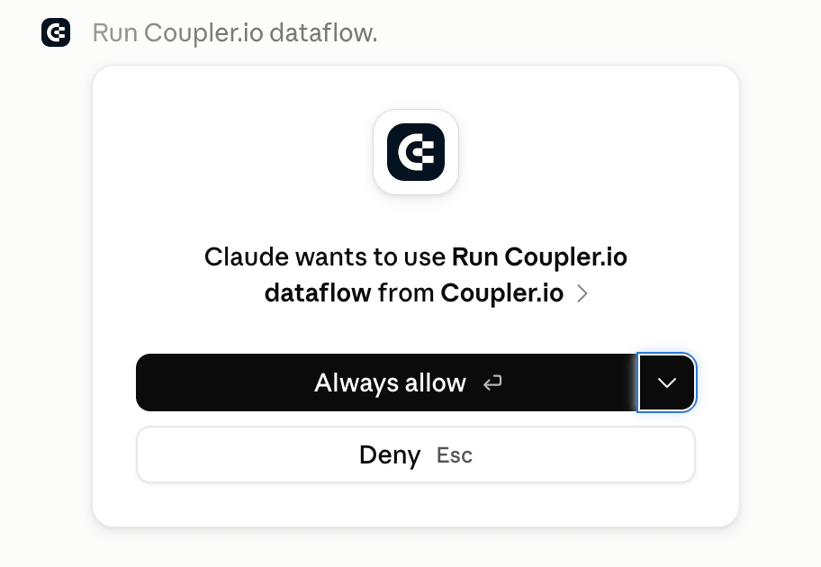 run coupler data flow tiktok claude