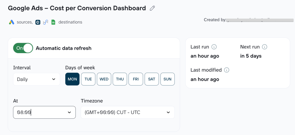 4. Refresh