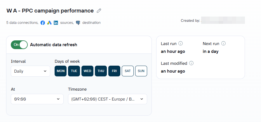 data scheduling