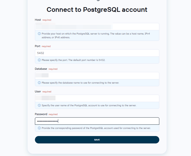 connect postgresql with coupler io