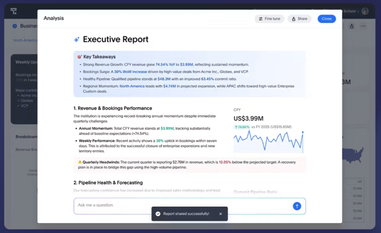 Thoughtspot AI data analysis