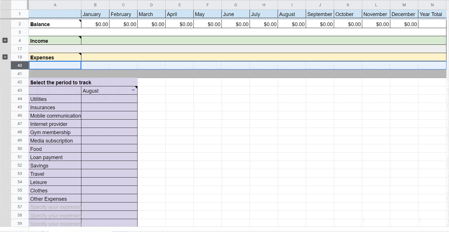Personal Expense Tracker Google Sheets In 2023 Coupler io Blog Personal Expense Tracker Google Sheets In 2023 Coupler io Blog