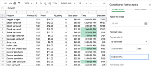 Conditional Formatting in Google Sheets Explained | Coupler.io Blog