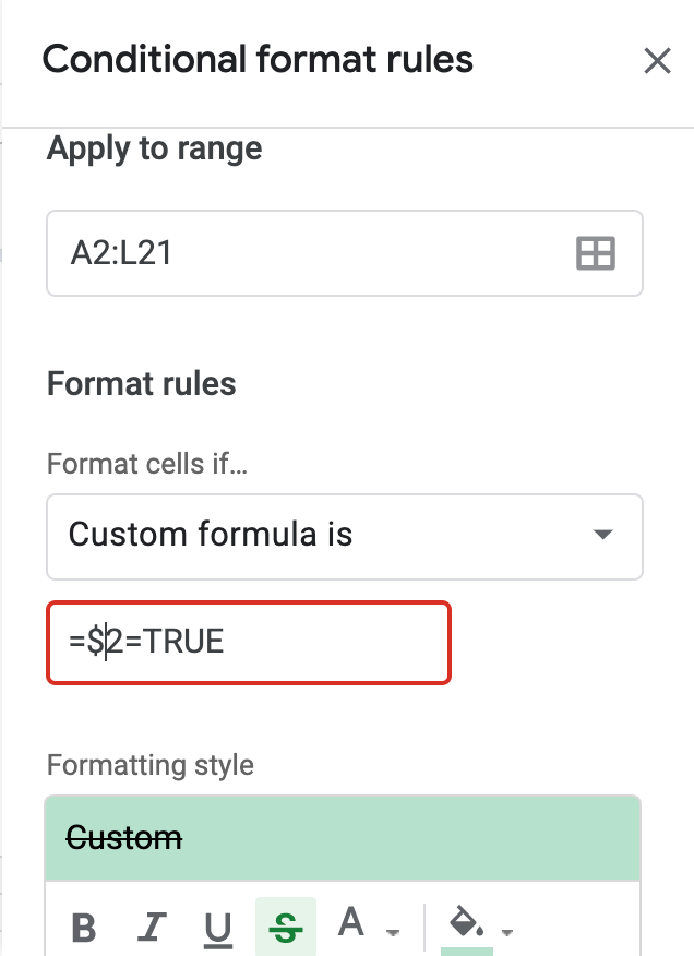 Conditional Formatting in Google Sheets Guide 2024 Coupler.io Blog