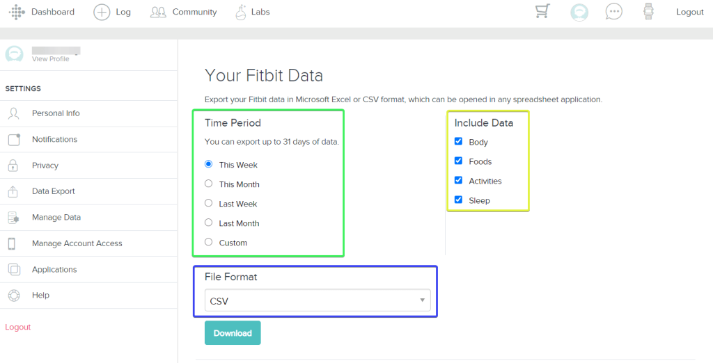 How to Export Fitbit Data For Profound Analytics Coupler.io Blog