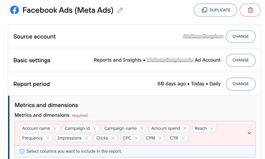 Export FB data 1