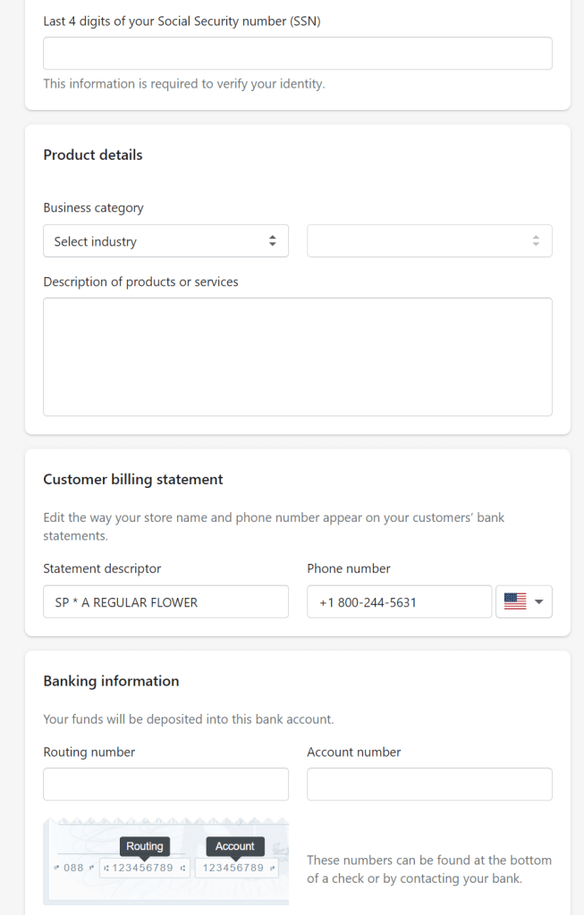Connect billing to Shopify