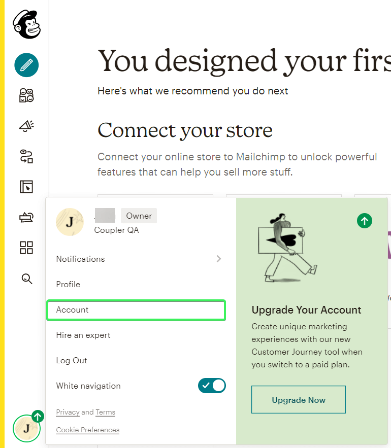 1-mailchimp-account
