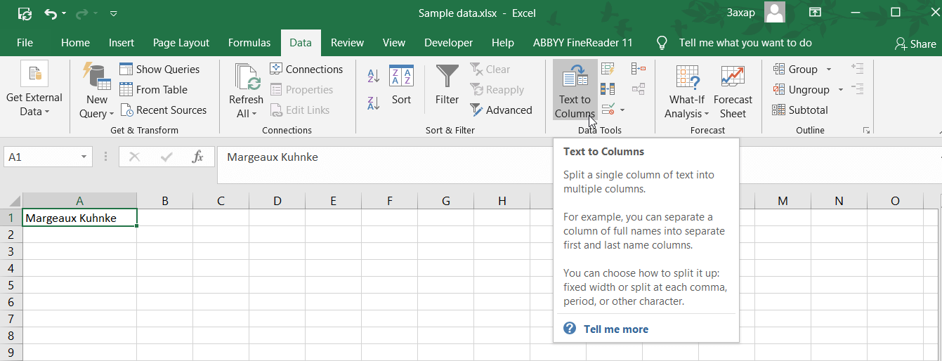 How to Split Cells in Excel - Ultimate Guide | Coupler.io Blog