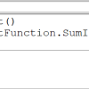 Figure 05. A SUMIFS VBA code basic example