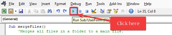 30 Run Sub UserForm