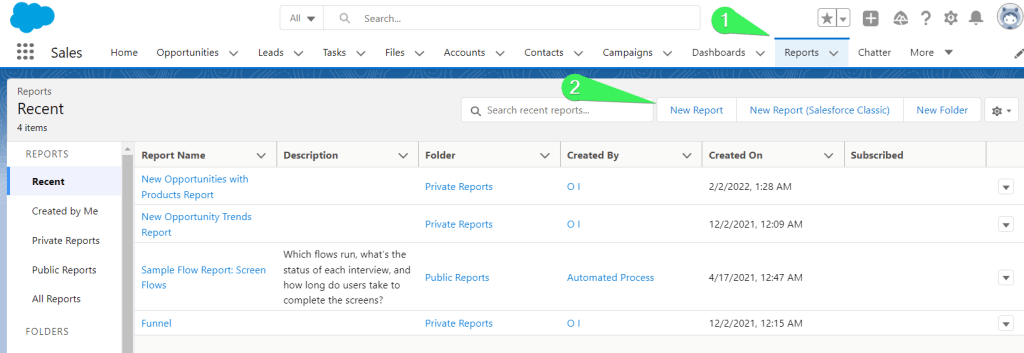 7 new report button