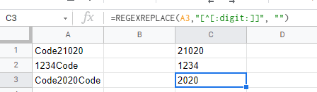 54 calculations google sheets regexreplace result