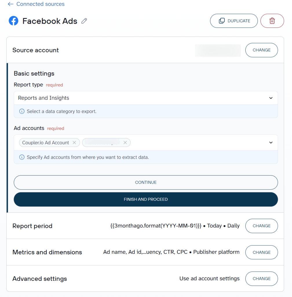 facebook ads source