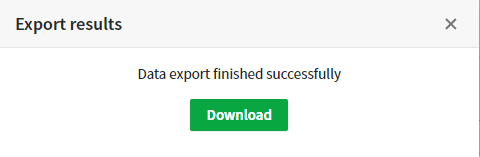 8 download export file