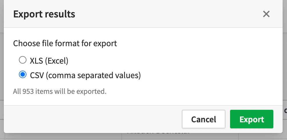 6. Pipedrive export contacts CSV