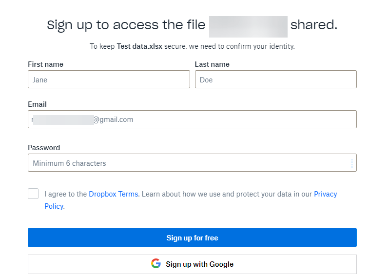 1.5.How to share a file with someone on Dropbox