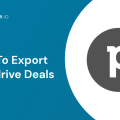 Pipedrive export deals