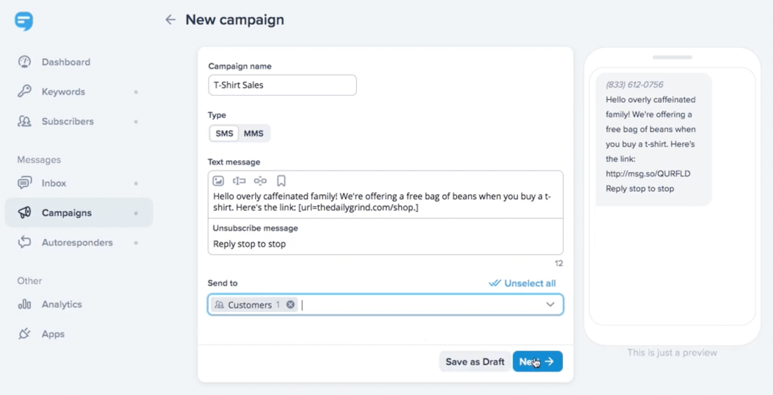 What is Mailchimp SMS Campaign? Quick guideCoupler.io Blog