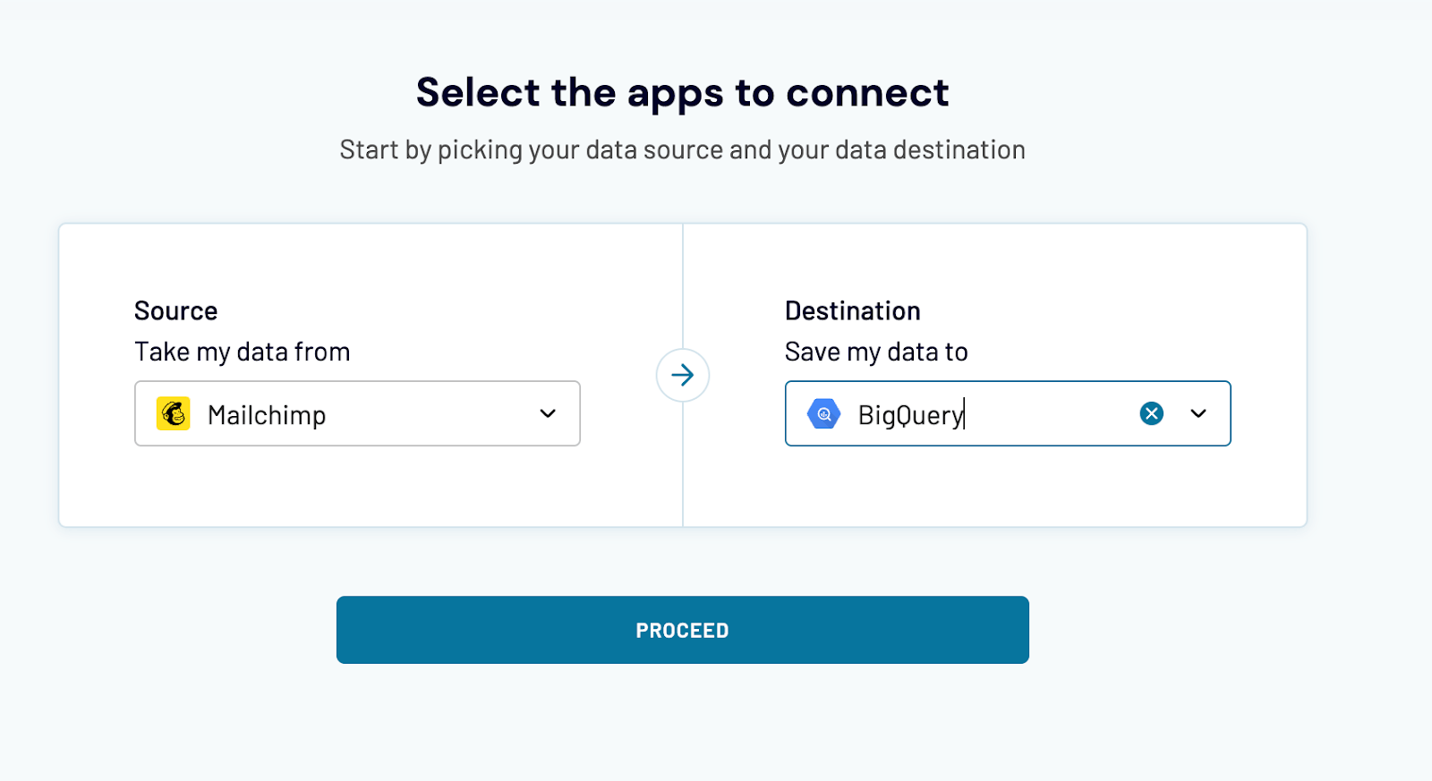 Select your application