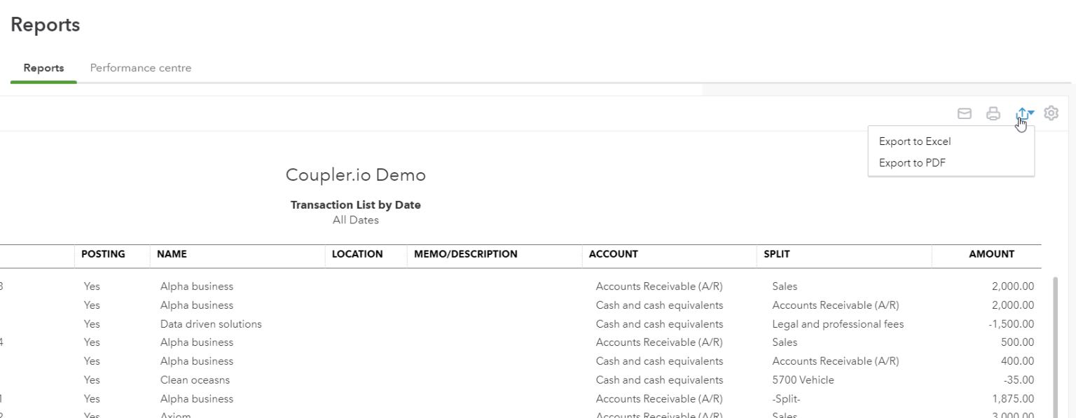 How to Export Check Register in QuickBooks Coupler.io Blog