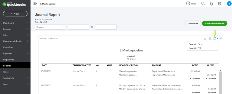 How to Export Journal Entries from QuickBooks | Coupler.io Blog