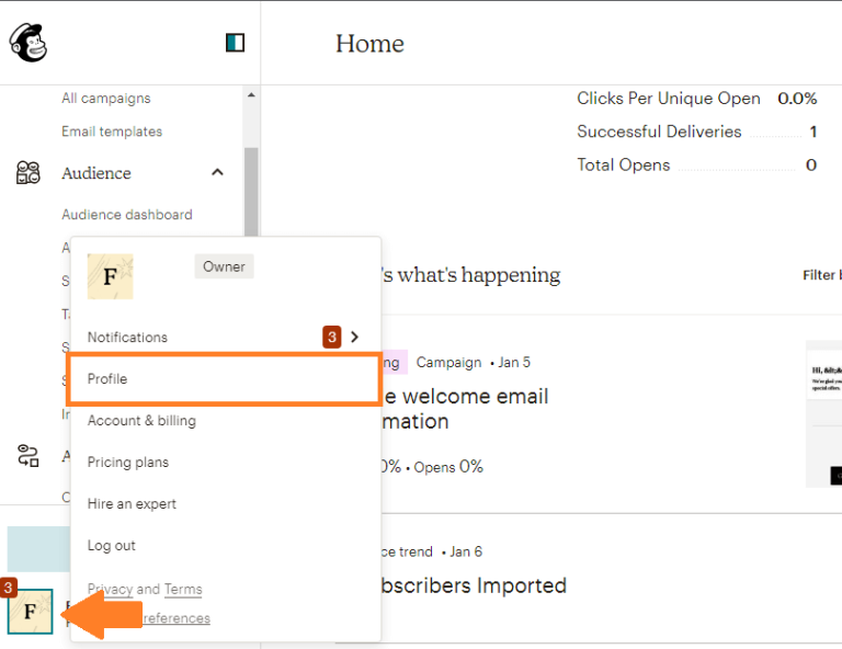 How to back up Mailchimp