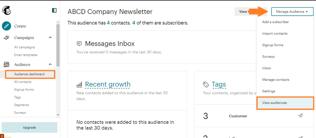 Image 21 How to back up Mailchimp audience