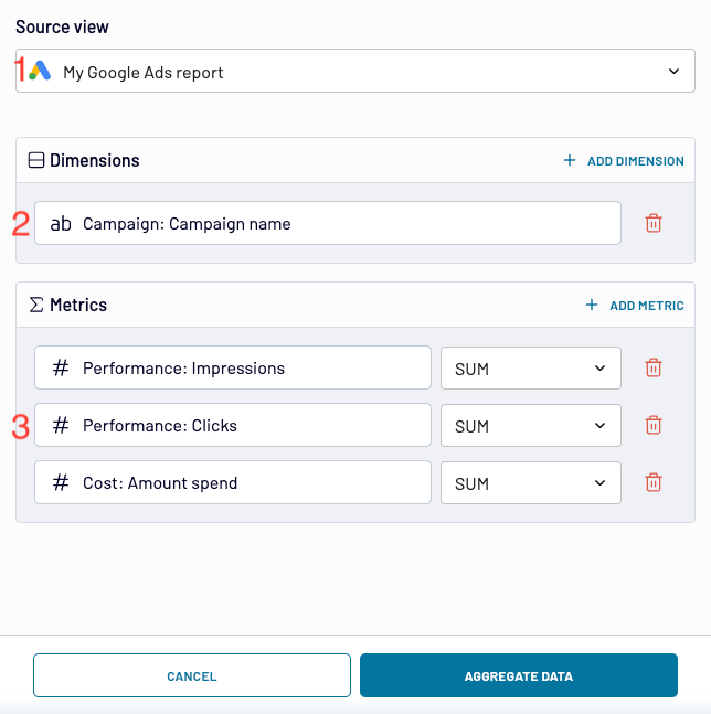 10 coupler data aggregation setup aggregation in coupler