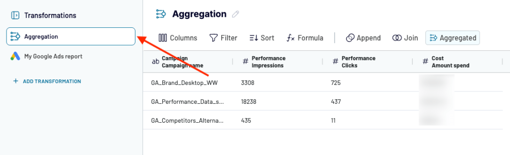 11 coupler data aggregation new aggregation added