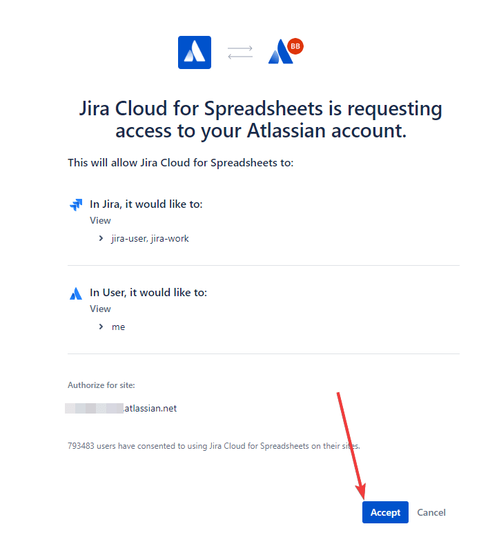15 authorize access to excel jira add in
