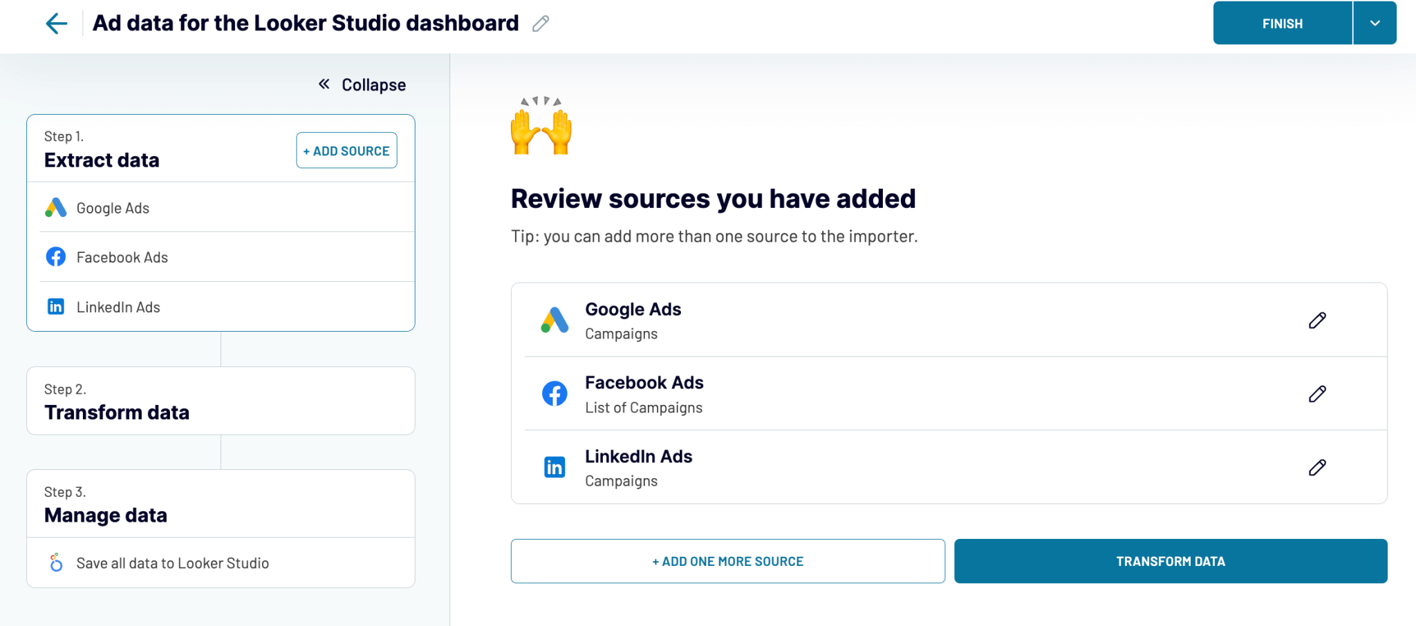 Using Looker Studio with multiple data sources | Coupler.io Blog