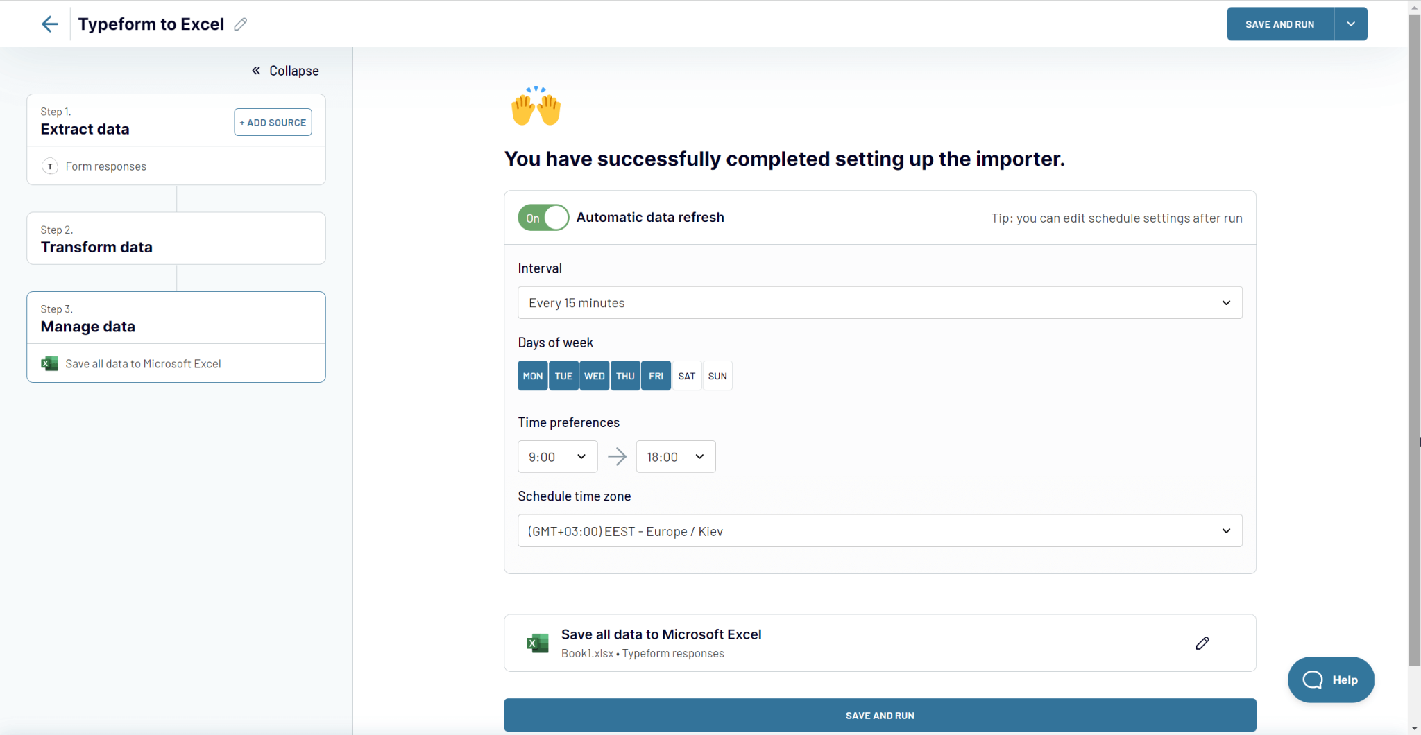 A Step-by-Step Guide on Typeform to Microsoft Excel Integration ...