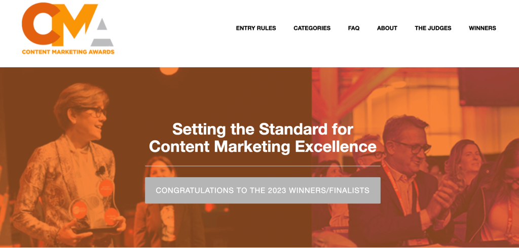 4 content marketing awards