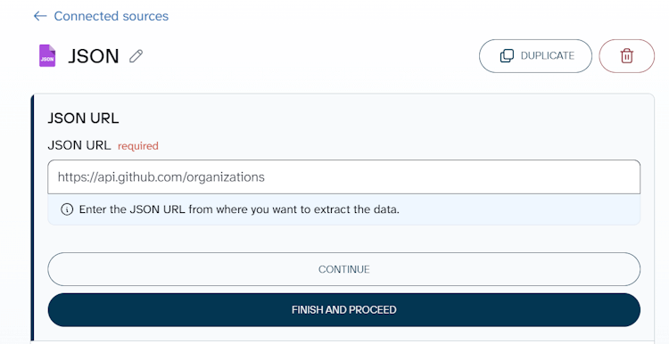 9 Coupler.io JSON URL input GitHub API