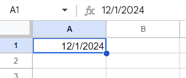 3.2 specific date fromat google sheets