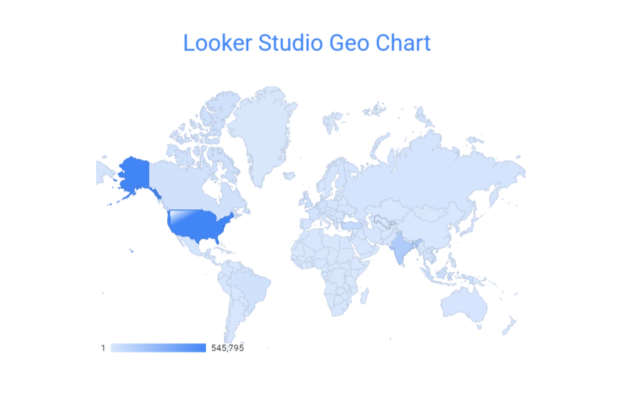 7 Looker Studio Geo Chart