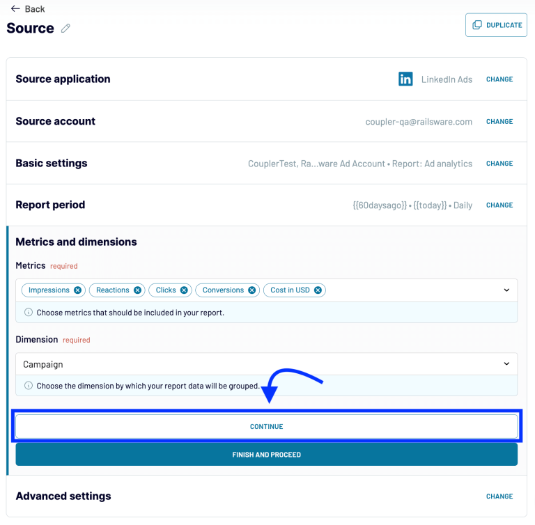 How To Export Data From Linkedin Ads On A Schedule Coupler Io Blog