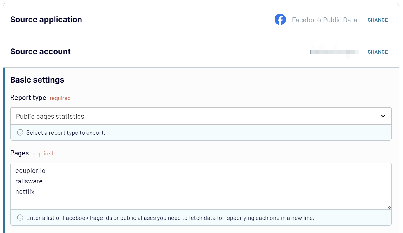 Dashboard des Facebook Ads