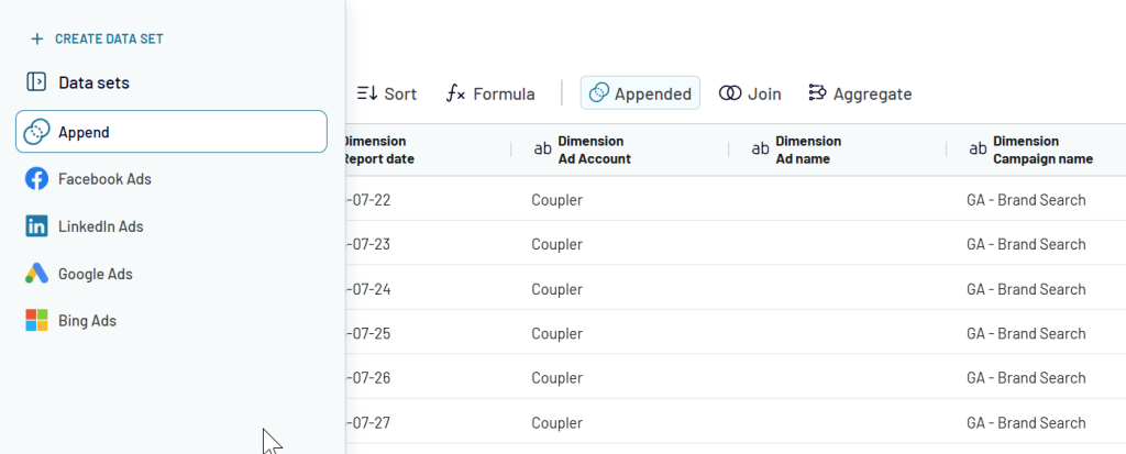 2.coupler bing ads transform