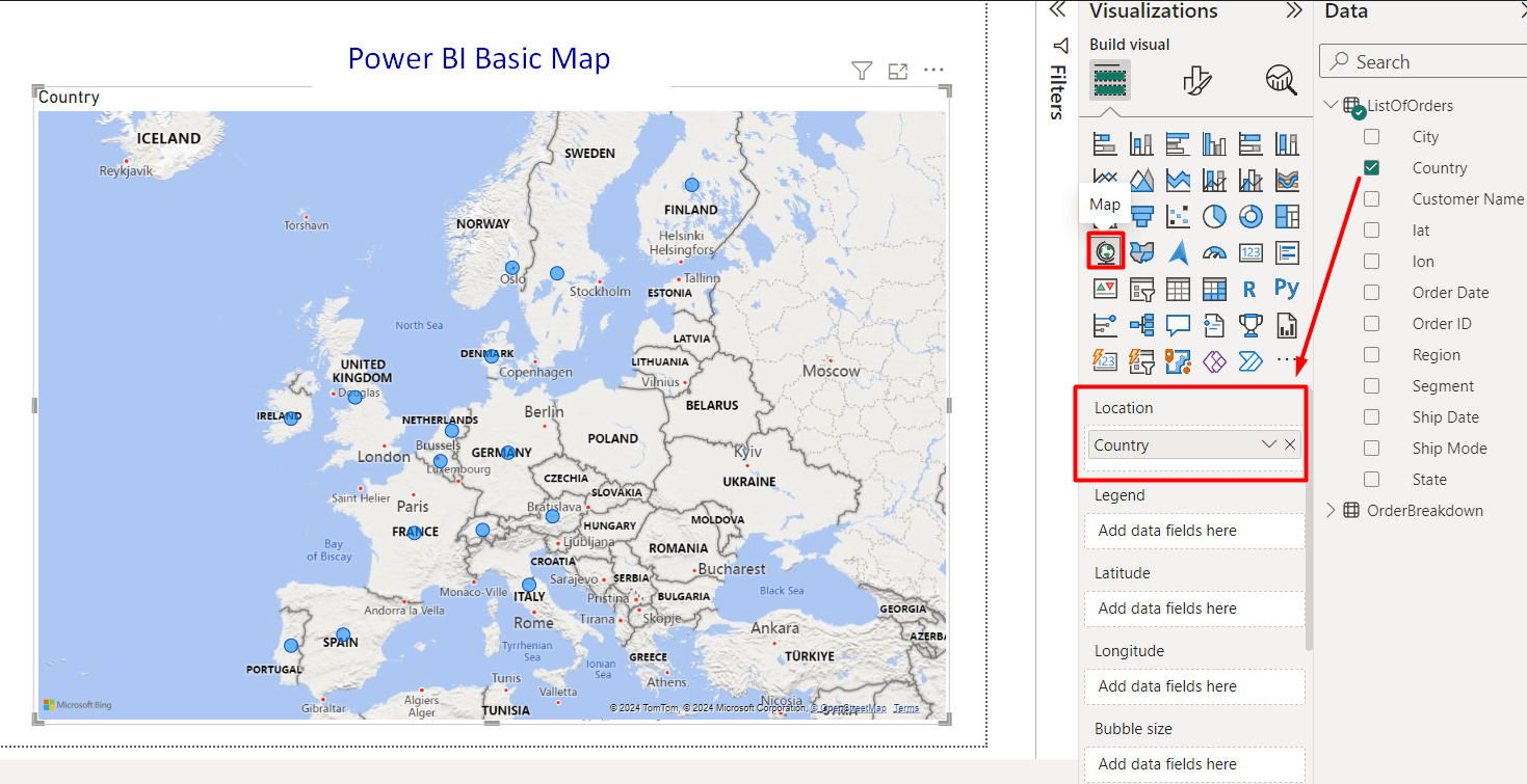 Power BI Maps: Types, How to Create and Use Cases | Coupler.io Blog