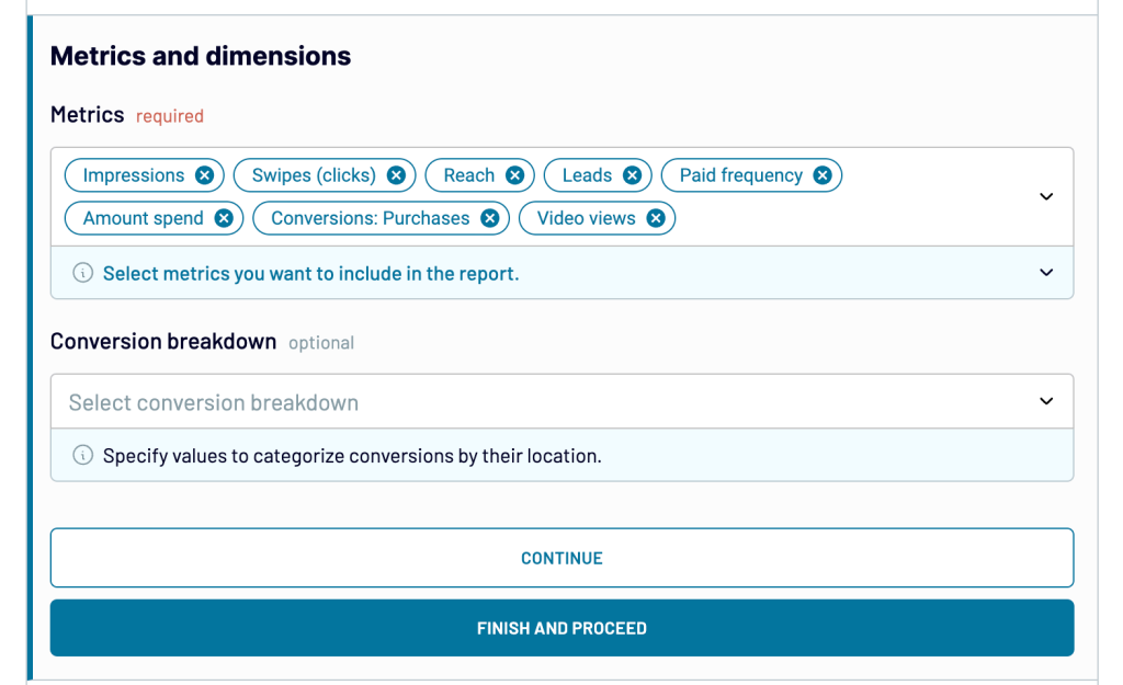 6 coupler importer metrics dimensions