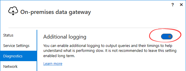 Figure 8.1.3. The additional logging