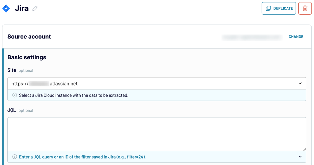 Export Jira data via JQL