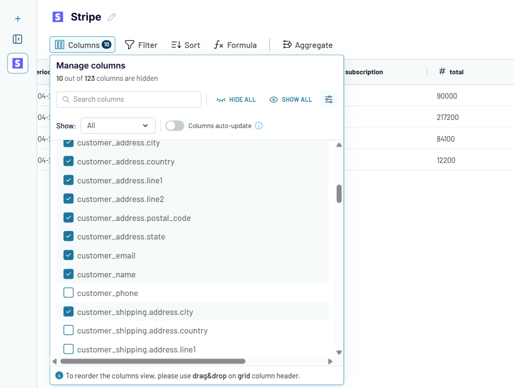 stripe coupler transform