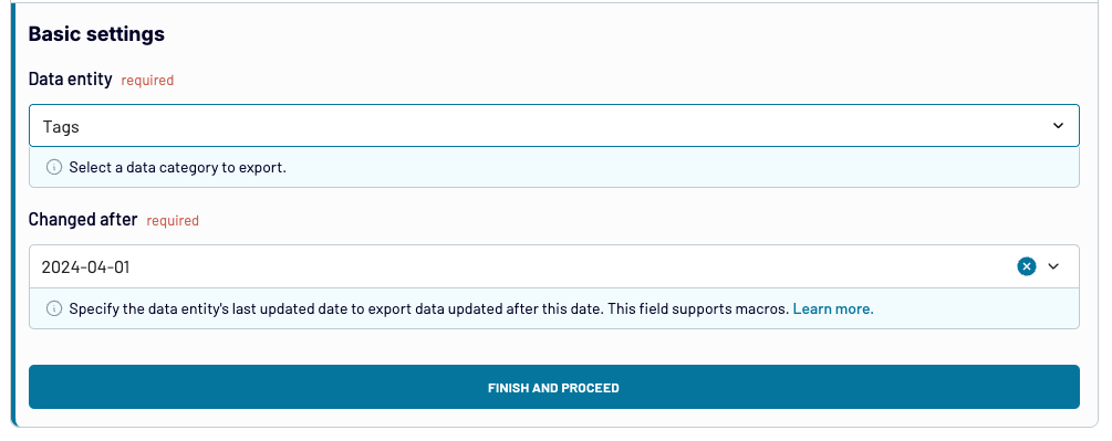1 tags asana export