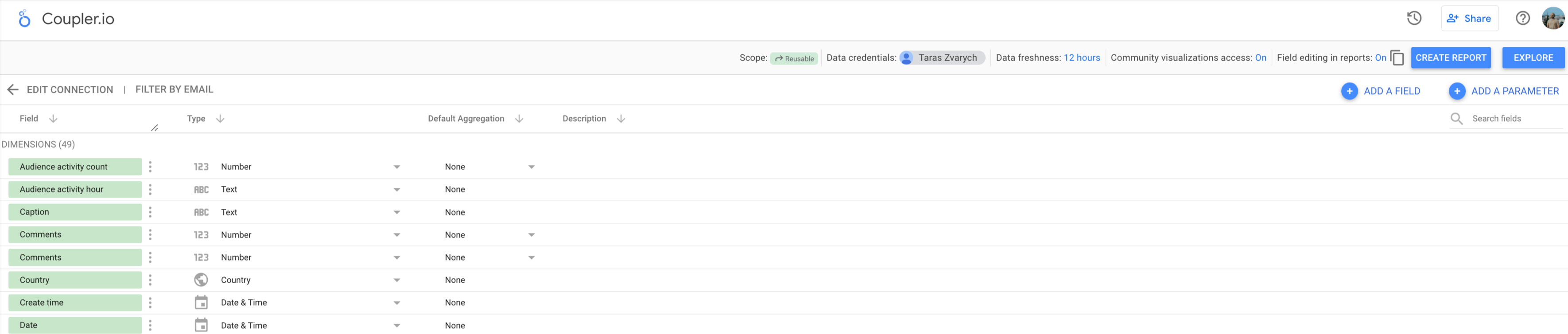 12 crear informe