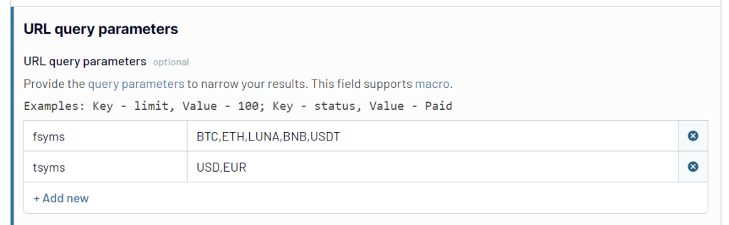api to excel source url query