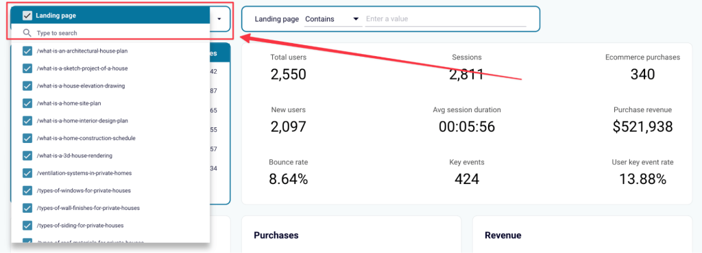 13 youtube landing page google analytics report looker studio