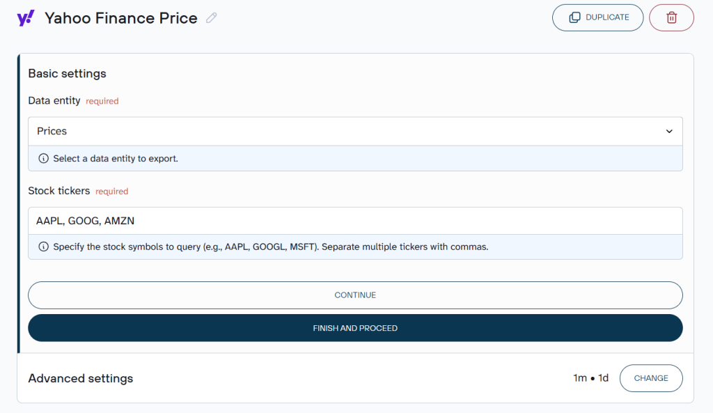 yahoo finance price coupler source